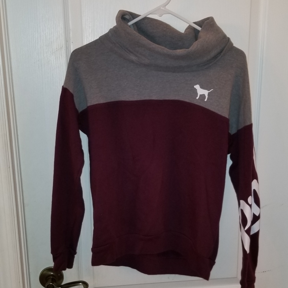 VS PINK Cowl neck Sweatshirt
